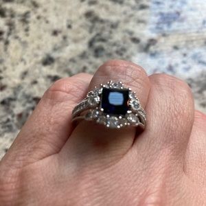 Sapphire ring, size 7